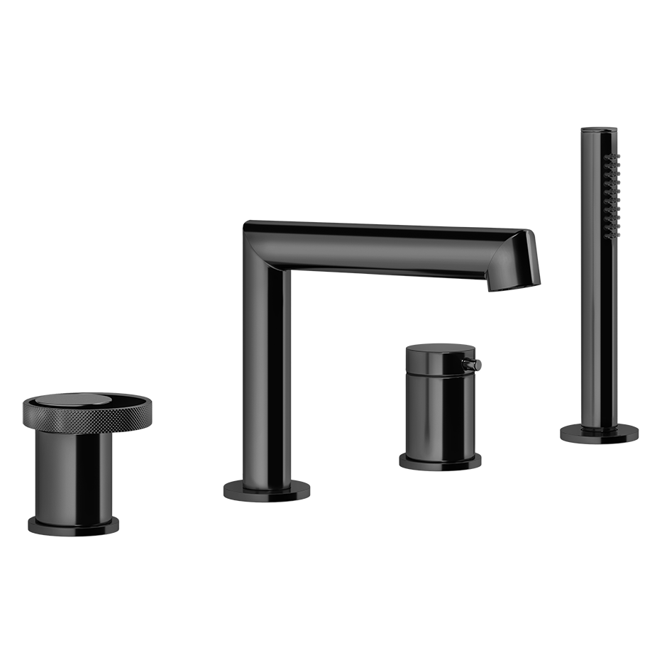 Anello Bath Mixer - 63337 Bathroom Accessories GESSI Black Metal PVD