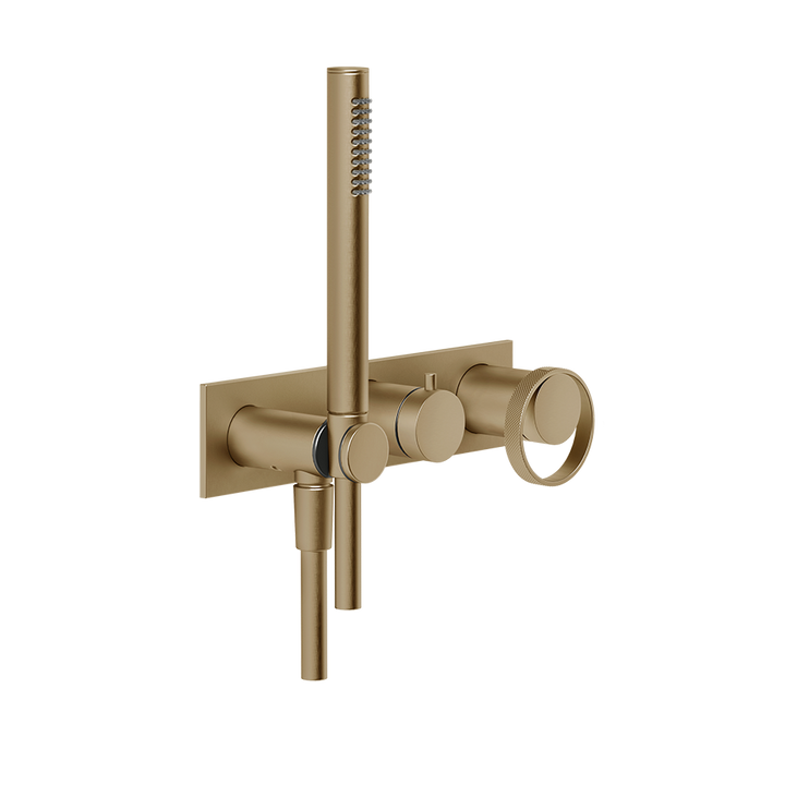 Anello Shower Mixer - 63343 Bathroom Accessories GESSI Warm Bronze Brushed PVD