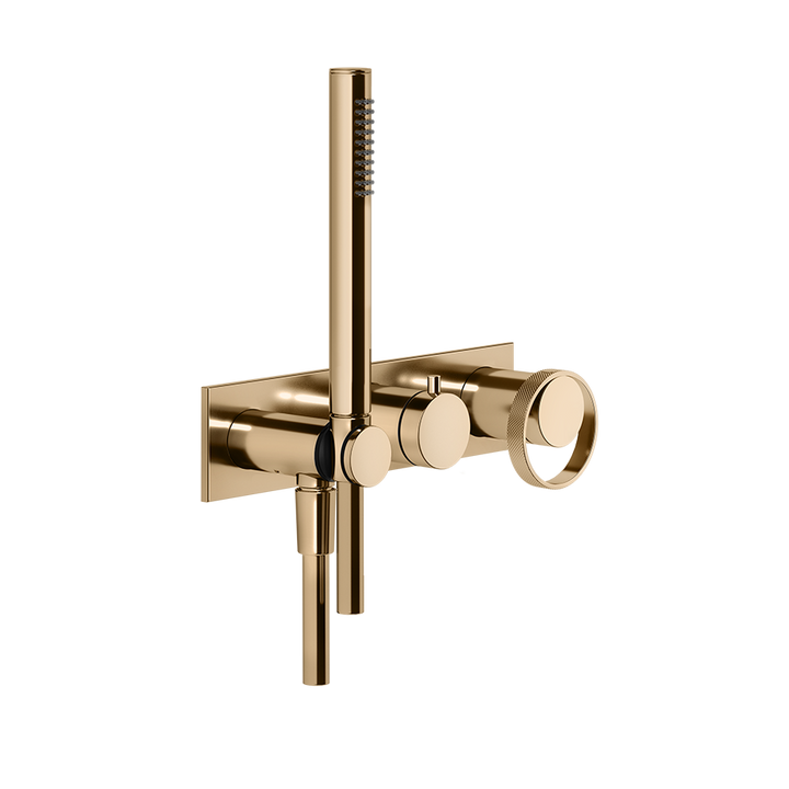 Anello Shower Mixer - 63343 Bathroom Accessories GESSI Warm Bronze PVD