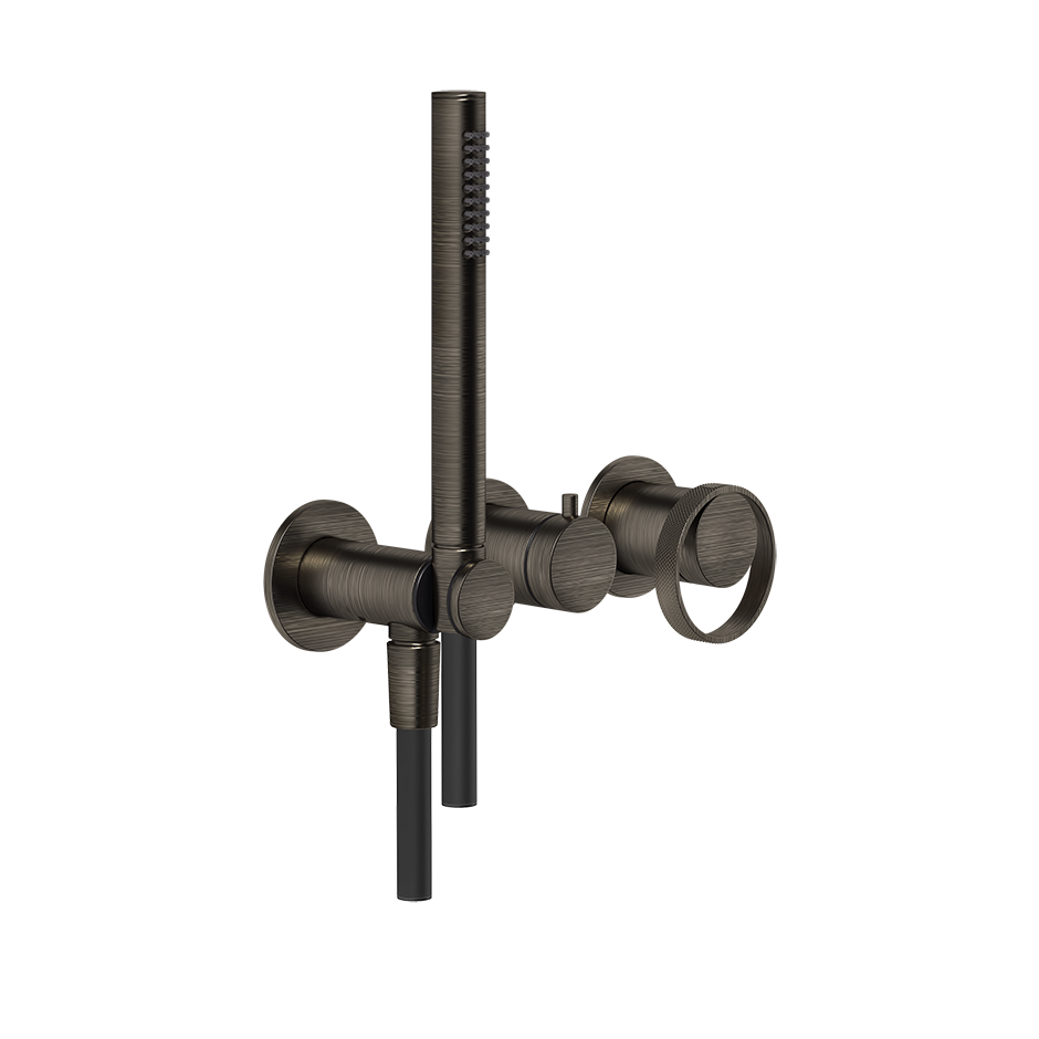 Anello Shower Mixer - 63345 Bathroom Accessories GESSI Aged Bronze