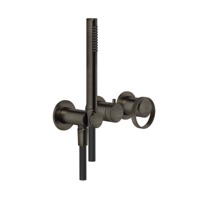 Anello Shower Mixer - 63345 Bathroom Accessories GESSI Aged Bronze