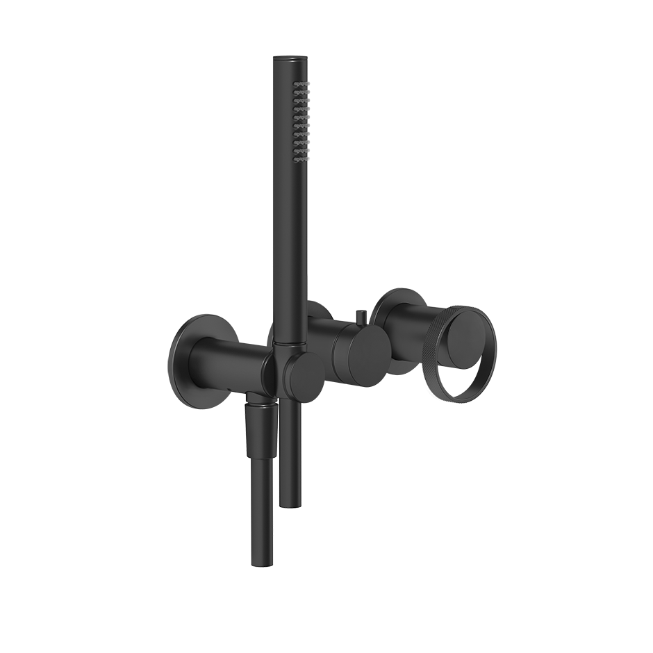 Anello Shower Mixer - 63345 Bathroom Accessories GESSI Matte Black