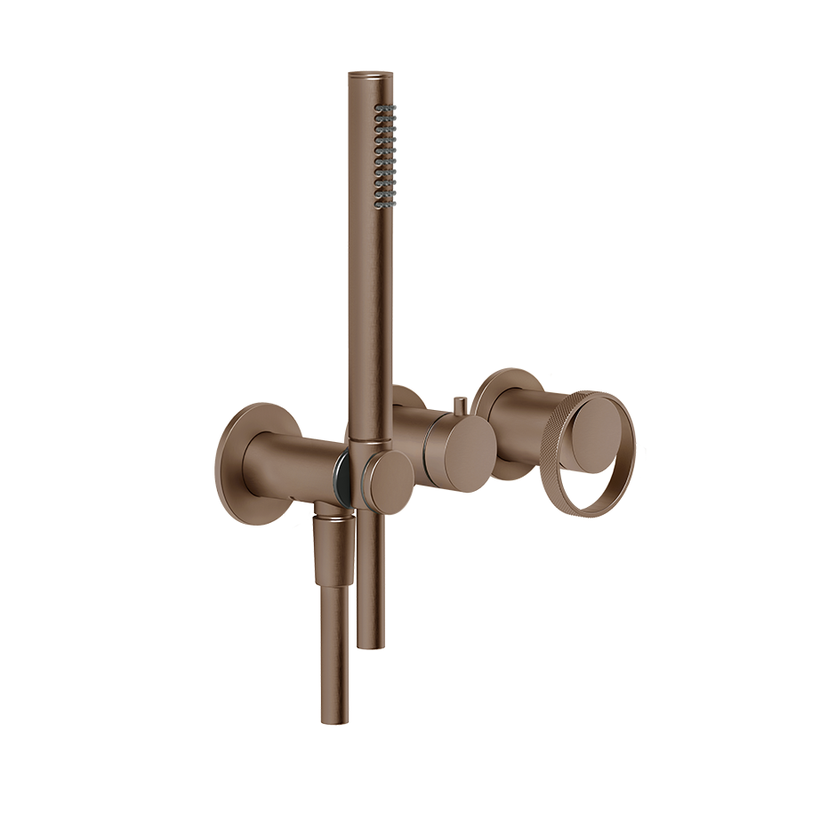 Anello Shower Mixer - 63345 Bathroom Accessories GESSI Copper Brushed PVD