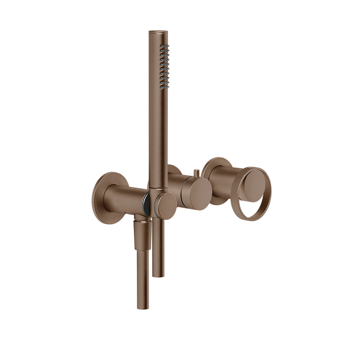 Anello Shower Mixer - 63345 Bathroom Accessories GESSI Copper Brushed PVD
