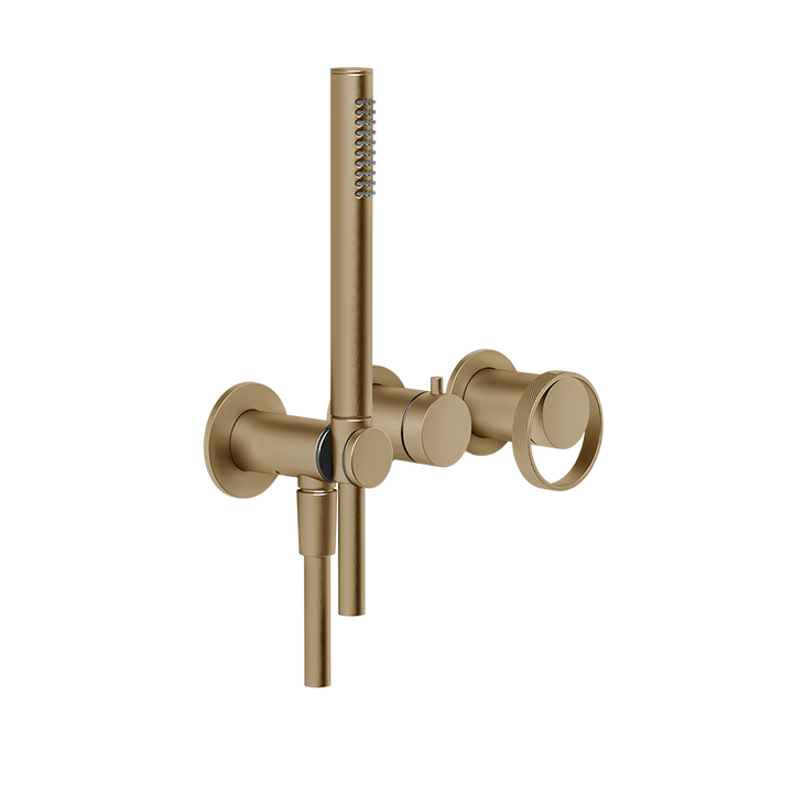 Anello Shower Mixer - 63345 Bathroom Accessories GESSI Warm Bronze Brushed PVD