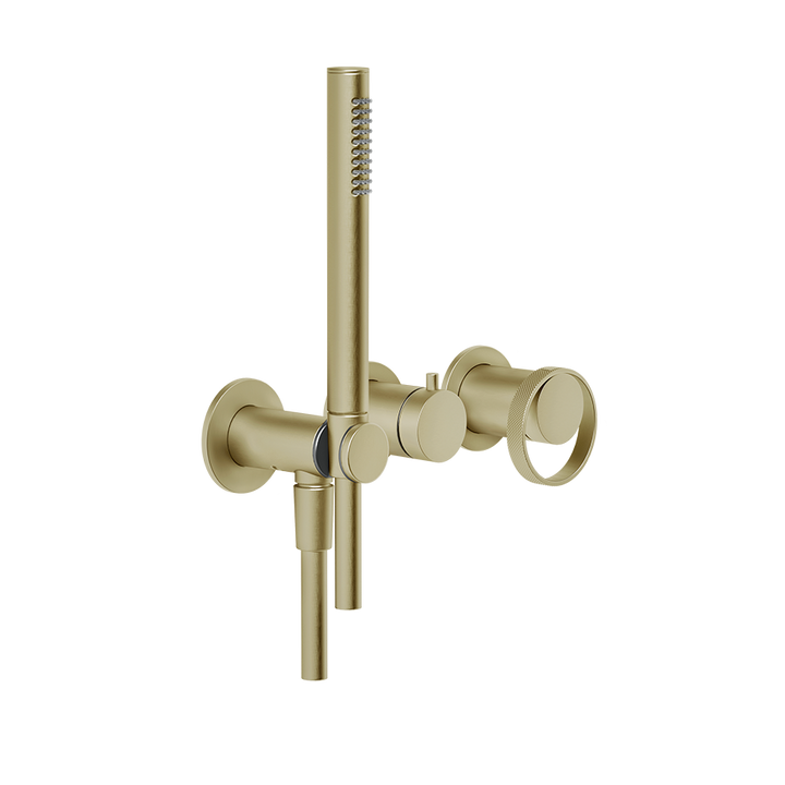 Anello Shower Mixer - 63345 Bathroom Accessories GESSI Brass Brushed PVD