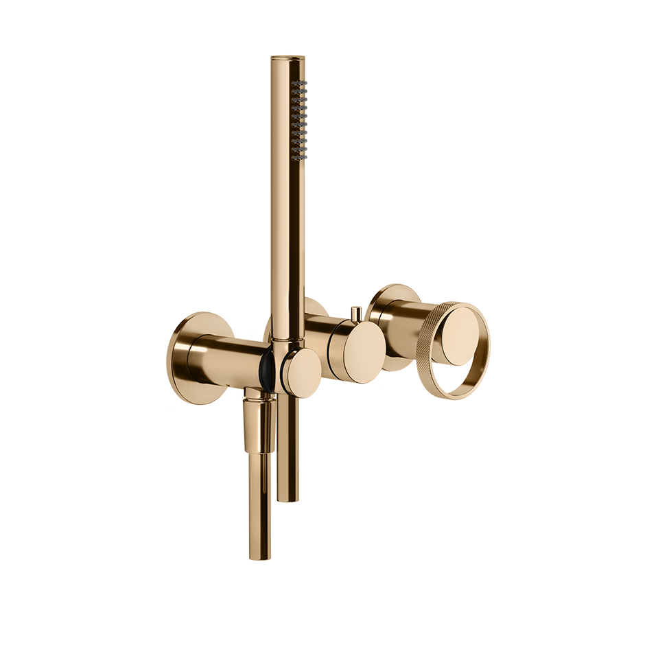 Anello Shower Mixer - 63345 Bathroom Accessories GESSI Warm Bronze PVD