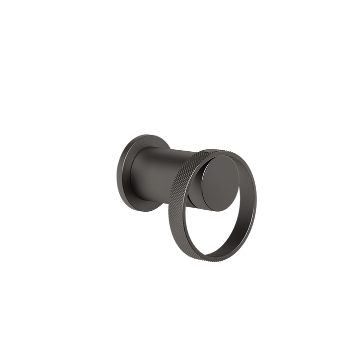 Anello Bath Mixer - 63361 Bathroom Accessories GESSI Black Metal Brushed PVD