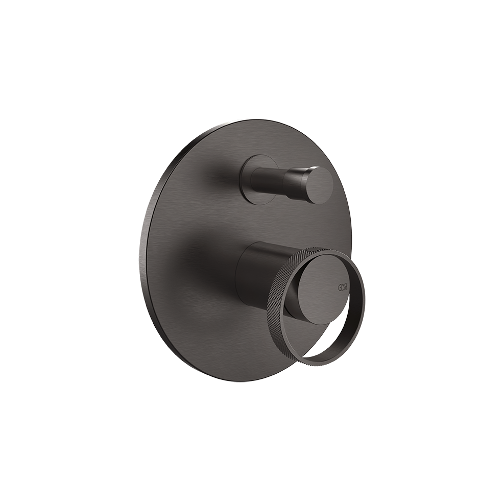 Anello Shower Mixer - 63377 Bathroom Accessories GESSI Black Metal Brushed PVD