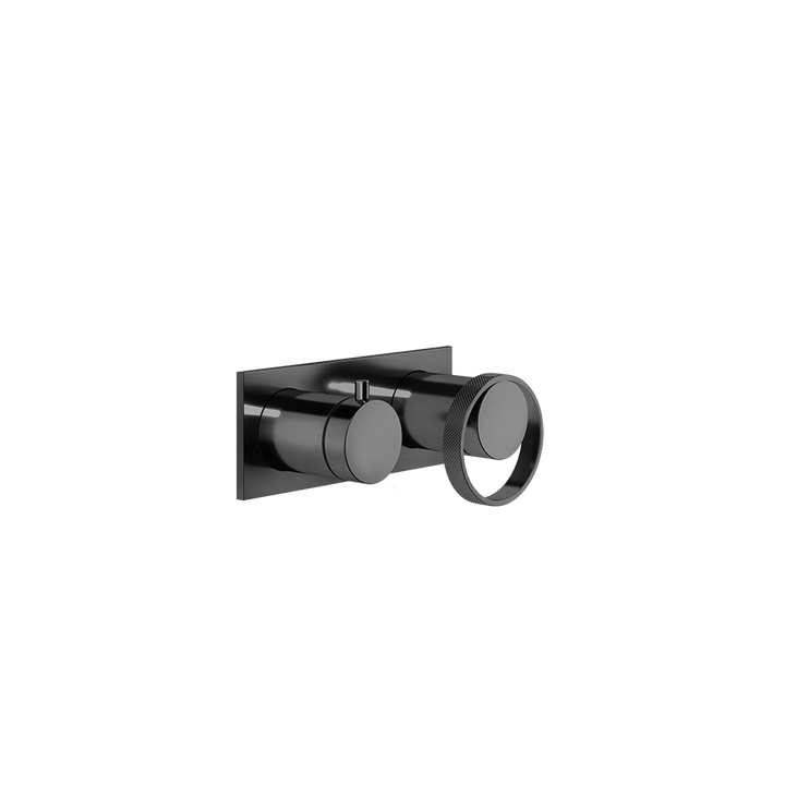 Anello Bath Mixer - 63379 Bathroom Accessories GESSI Black Metal PVD