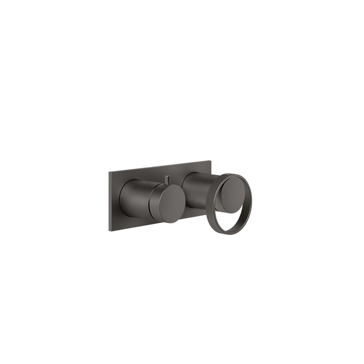 Anello Bath Mixer - 63379 Bathroom Accessories GESSI Black Metal Brushed PVD