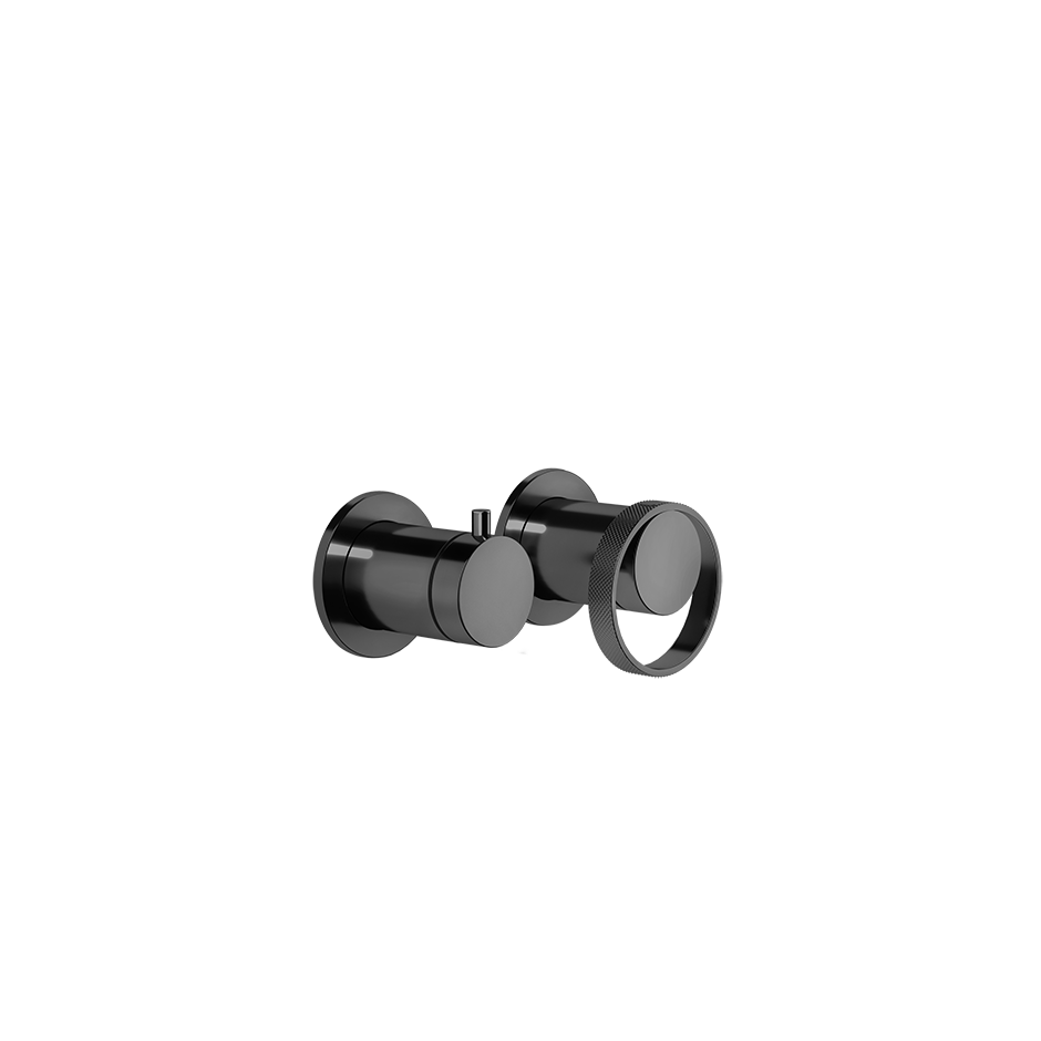Anello Bath Mixer - 63380 Bathroom Accessories GESSI Black Metal PVD