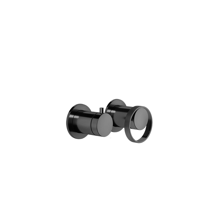Anello Bath Mixer - 63380 Bathroom Accessories GESSI Black Metal PVD