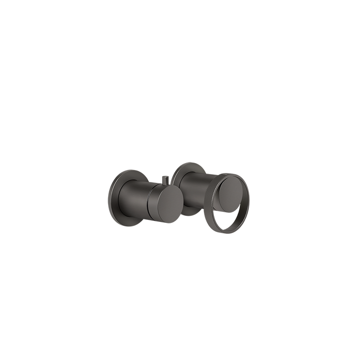 Anello Bath Mixer - 63380 Bathroom Accessories GESSI Black Metal Brushed PVD