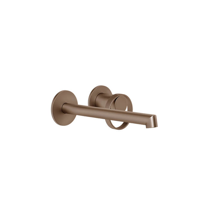 Anello Wall Mounted Basin Mixer- 63383 Bathroom Accessories GESSI Copper Brushed PVD