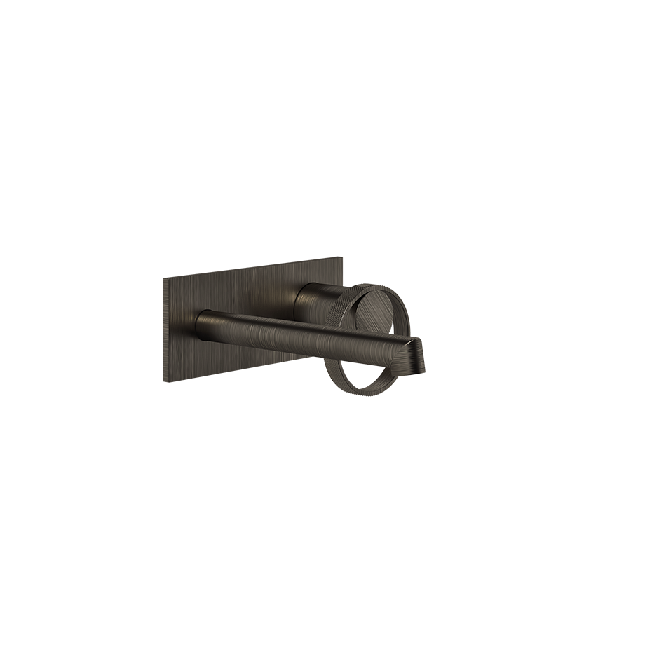 Anello Wall Mounted Basin Mixer- 63388 Bathroom Accessories GESSI Aged Bronze
