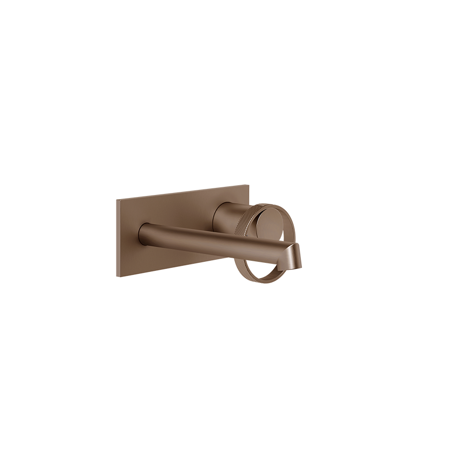 Anello Wall Mounted Basin Mixer- 63388 Bathroom Accessories GESSI Copper Brushed PVD