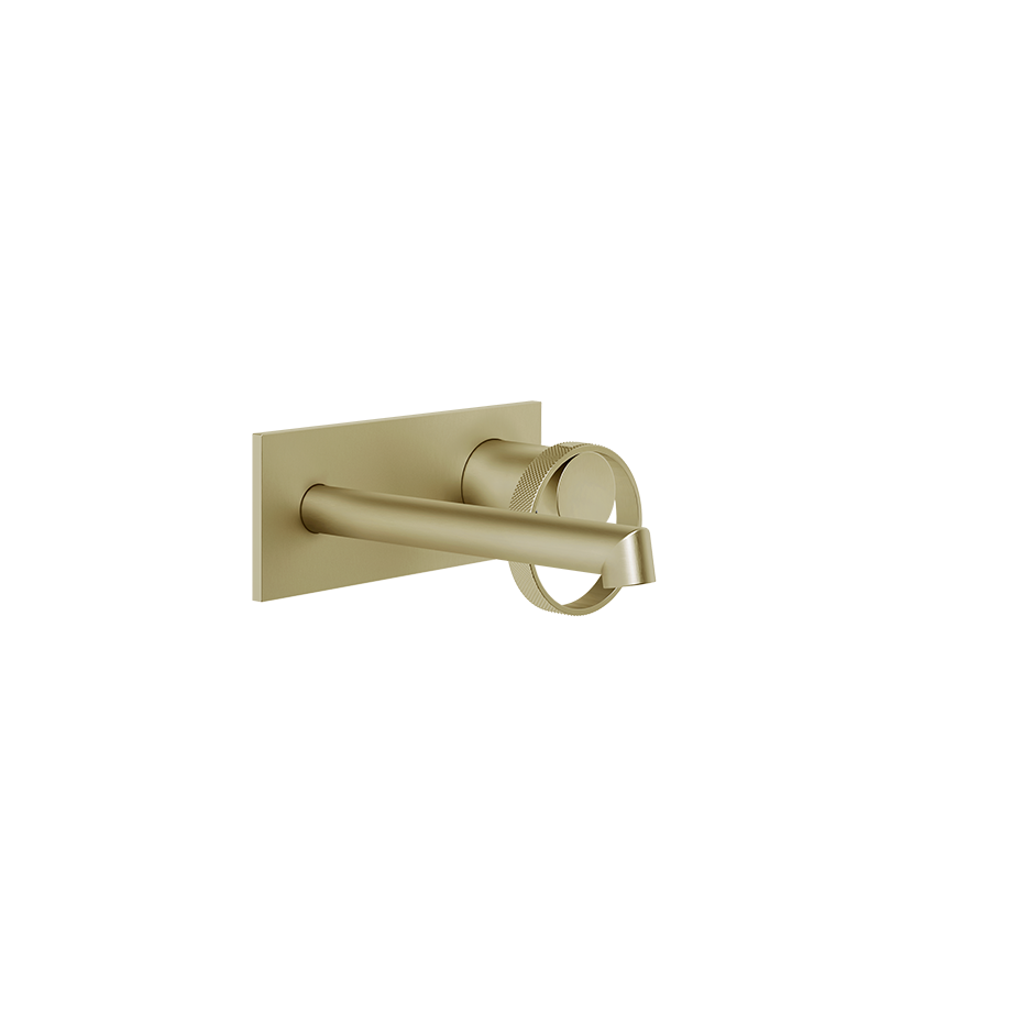 Anello Wall Mounted Basin Mixer- 63388 Bathroom Accessories GESSI Brass Brushed PVD