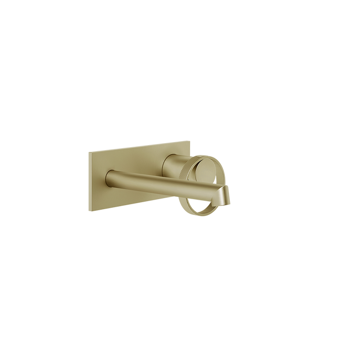 Anello Wall Mounted Basin Mixer- 63388 Bathroom Accessories GESSI Brass Brushed PVD