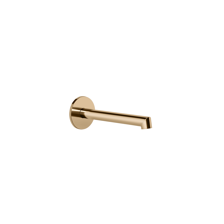 Anello Wall Mounted Basin Mixer- 63403 Bathroom Accessories GESSI Warm Bronze PVD