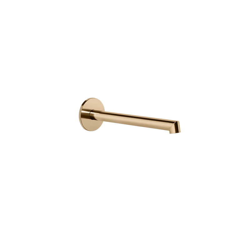 Anello Wall Mounted Basin Mixer- 63404 Bathroom Accessories GESSI Warm Bronze PVD
