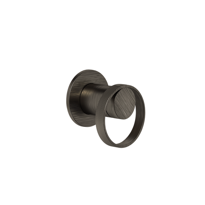 Anello Wall Mounted Basin Mixer- 63409 Bathroom Accessories GESSI Aged Bronze
