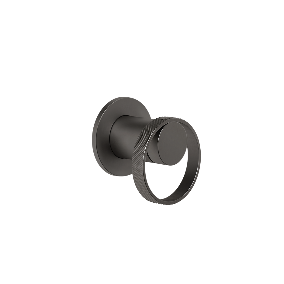 Anello Wall Mounted Basin Mixer- 63409 Bathroom Accessories GESSI Black Metal Brushed PVD