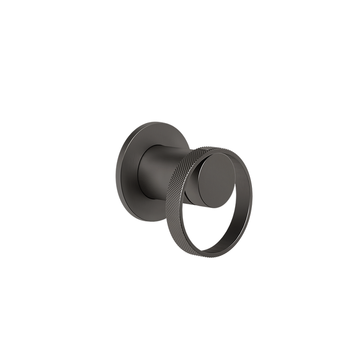 Anello Wall Mounted Basin Mixer- 63409 Bathroom Accessories GESSI Black Metal Brushed PVD