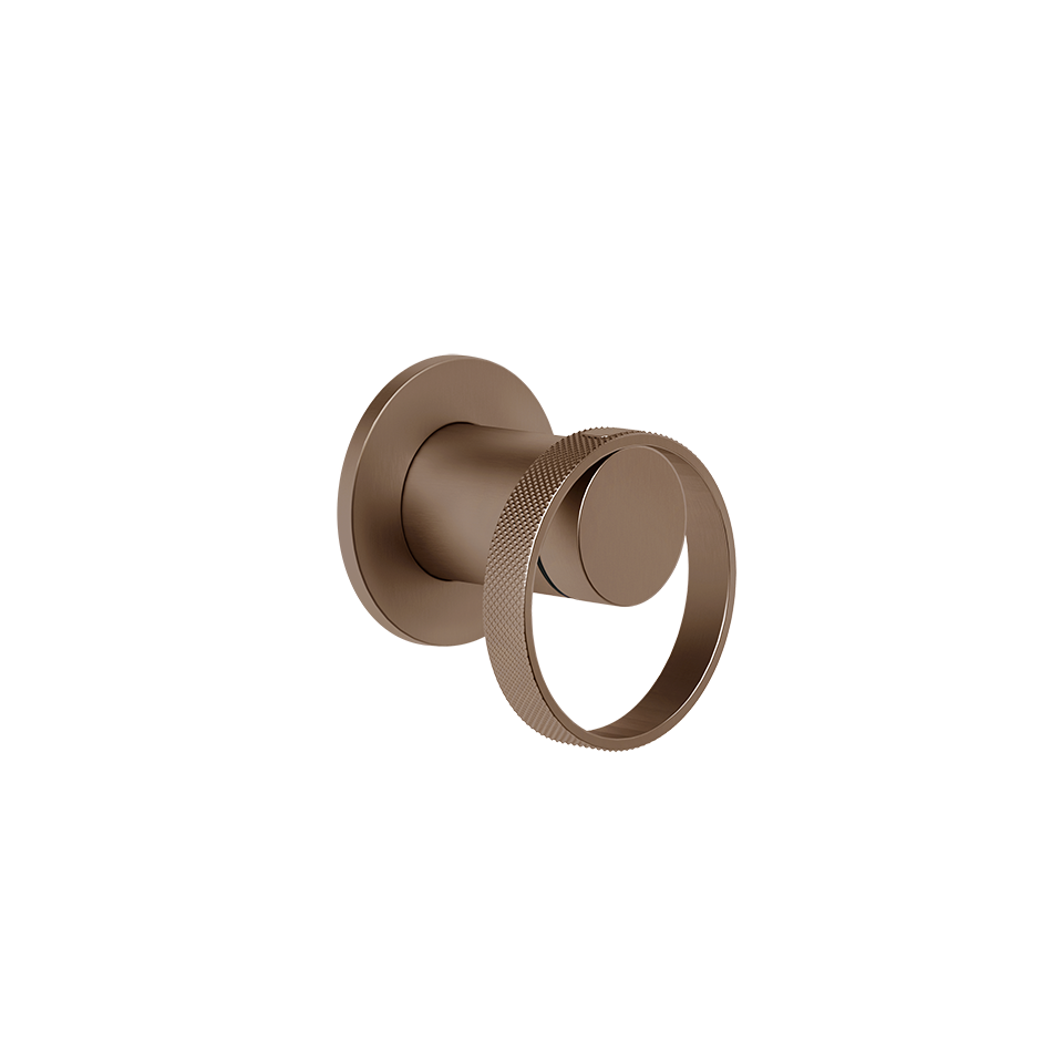 Anello Wall Mounted Basin Mixer- 63409 Bathroom Accessories GESSI Copper Brushed PVD