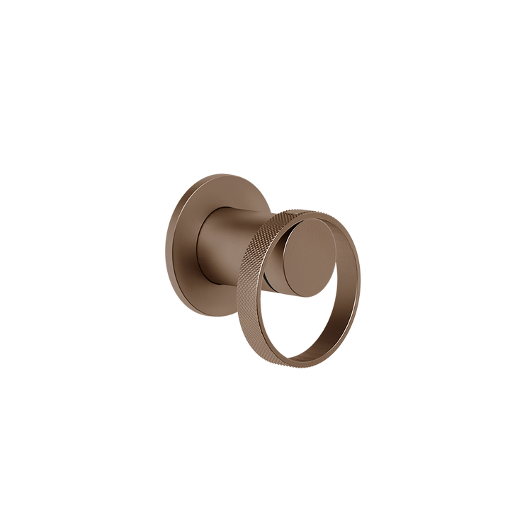 Anello Wall Mounted Basin Mixer- 63409 Bathroom Accessories GESSI Copper Brushed PVD