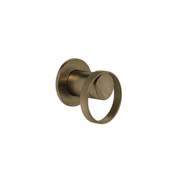 Anello Wall Mounted Basin Mixer- 63409 Bathroom Accessories GESSI Antique Brass