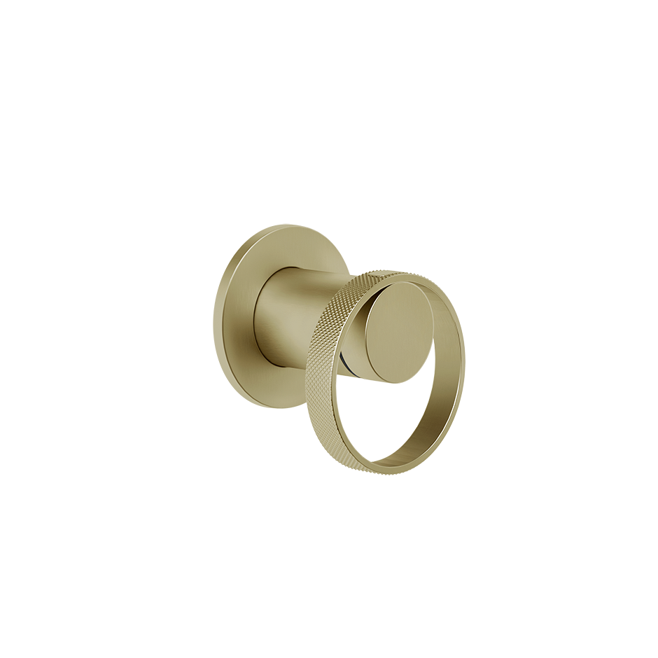 Anello Wall Mounted Basin Mixer- 63409 Bathroom Accessories GESSI Brass Brushed PVD