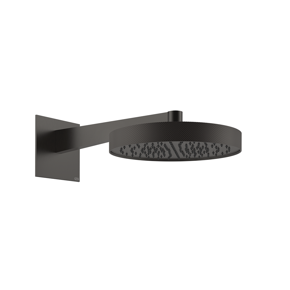 Gessi Inverso Bath & Shower Adjustable Headshower - 63468 Showers GESSI Black Metal Br. PVD