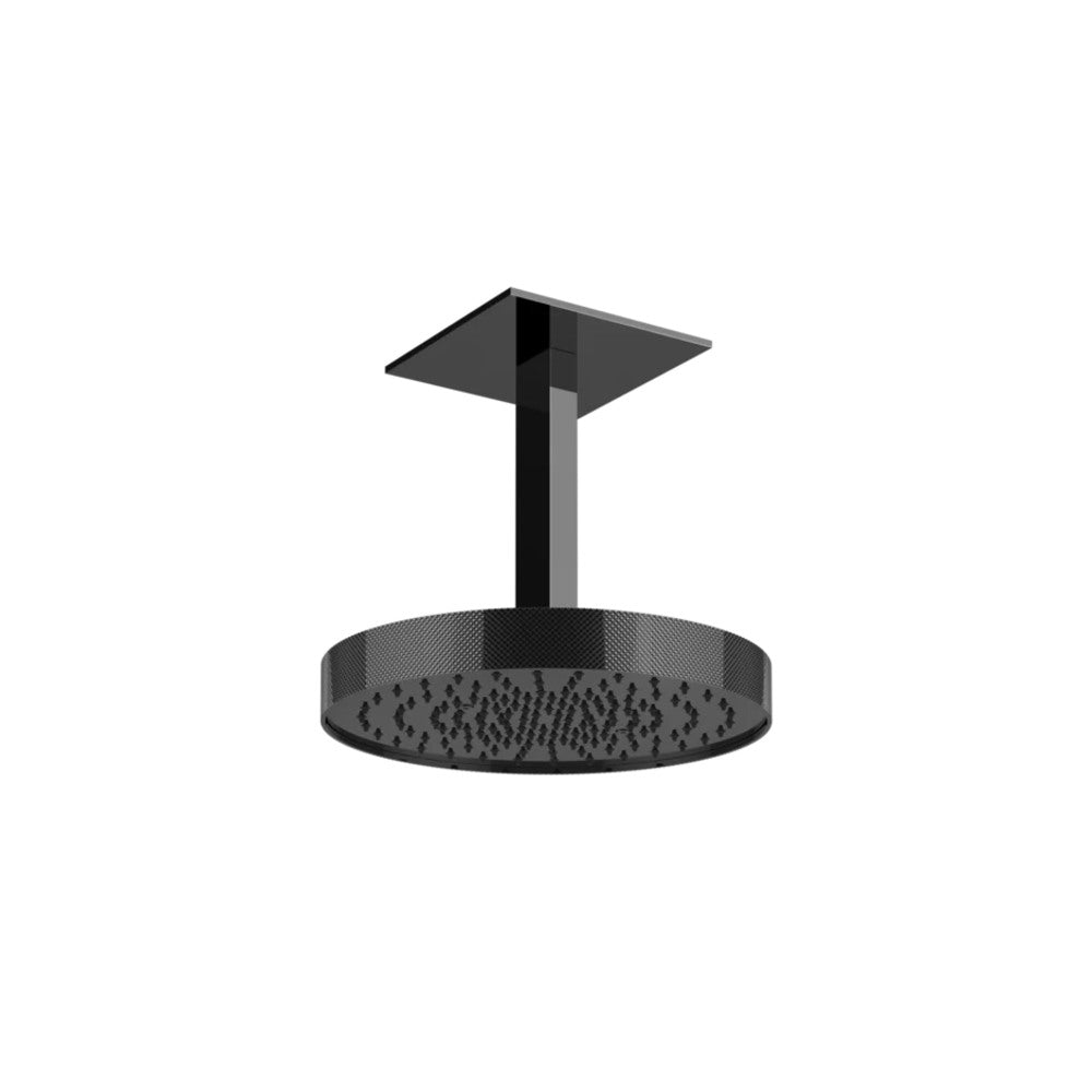 Gessi Inverso Bath & Shower Adjustable Headshower - 63470 Showers GESSI Black Metal PVD