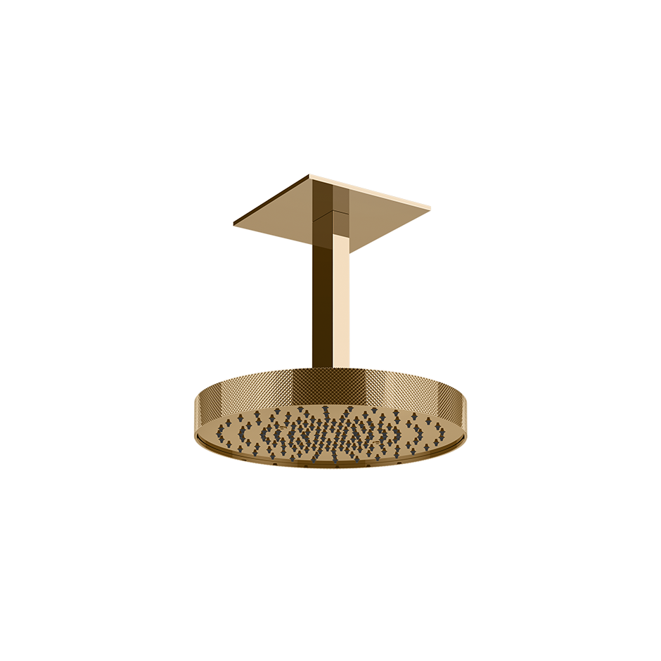 Gessi Inverso Bath & Shower Adjustable Headshower - 63470 Showers GESSI Warm Bronze PVD