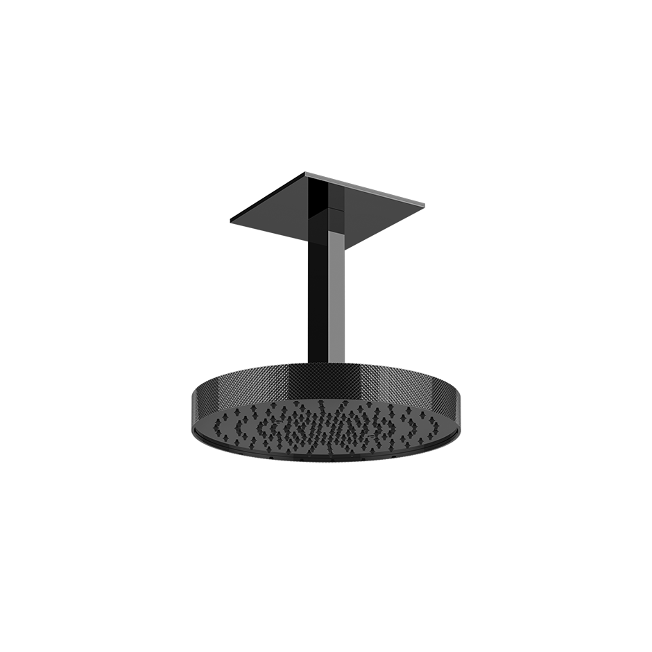 Gessi Inverso Bath & Shower Adjustable Headshower - 63472 Showers GESSI Black Metal PVD
