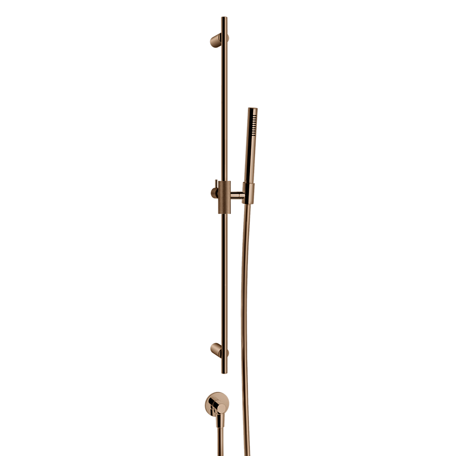 Anello Sliding Rail with Handshower - 63482 Bathroom Accessories GESSI Copper PVD