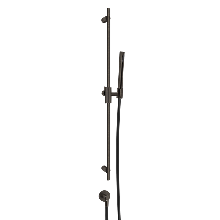Anello Sliding Rail with Handshower - 63482 Bathroom Accessories GESSI Aged Bronze
