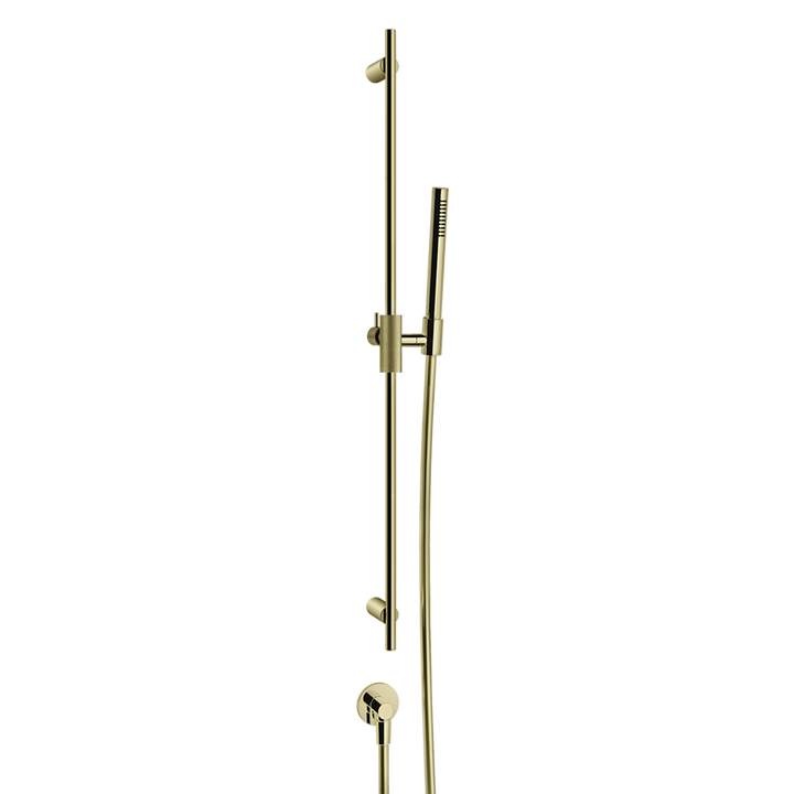 Anello Sliding Rail with Handshower - 63482 Bathroom Accessories GESSI Brass PVD