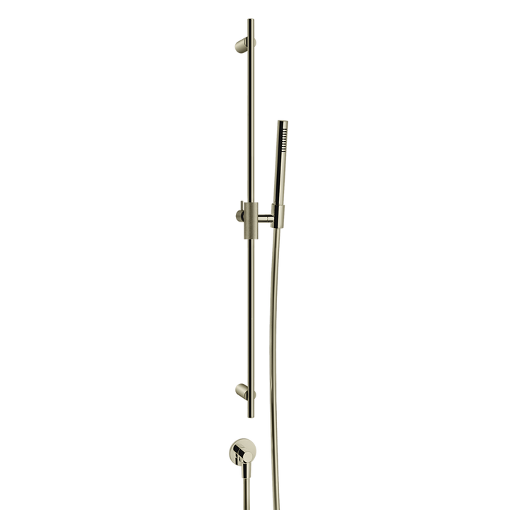 Anello Sliding Rail with Handshower - 63482 Bathroom Accessories GESSI Nickel PVD
