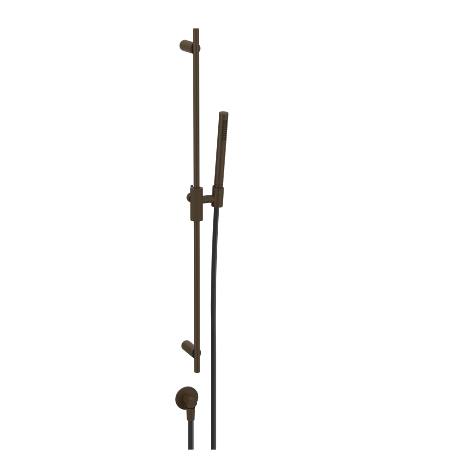Anello Sliding Rail with Handshower - 63482 Bathroom Accessories GESSI Dark Bronze