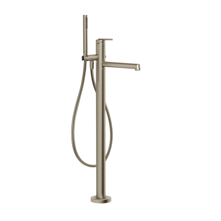 Ingranaggio Freestanding Bath Mixer - 63528 Bathroom Accessories GESSI Finox Brushed Nickel