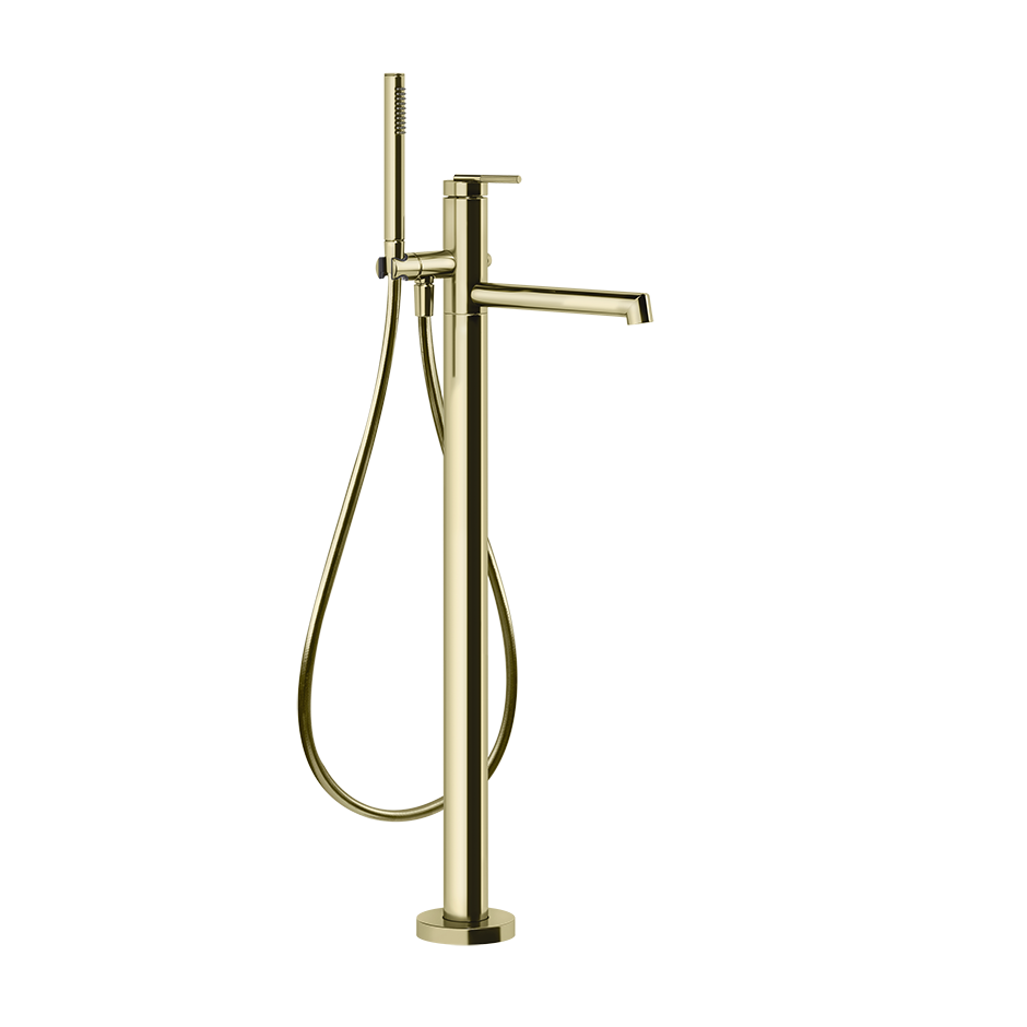 Ingranaggio Freestanding Bath Mixer - 63528 Bathroom Accessories GESSI Brass PVD