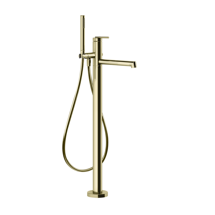 Ingranaggio Freestanding Bath Mixer - 63528 Bathroom Accessories GESSI Brass PVD