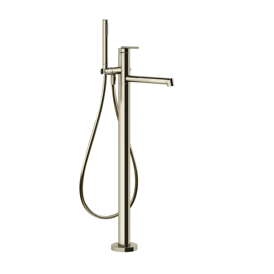 Ingranaggio Freestanding Bath Mixer - 63528 Bathroom Accessories GESSI Nickel PVD