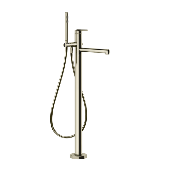 Ingranaggio Freestanding Bath Mixer - 63528 Bathroom Accessories GESSI Nickel PVD