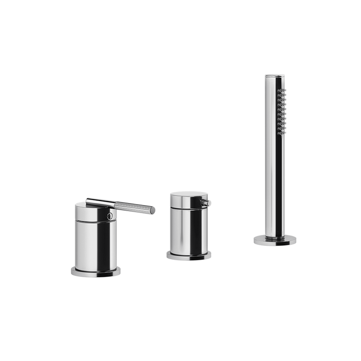 Ingranaggio Three Holes Bath Mixer - 63547 Bathroom Accessories GESSI Chrome