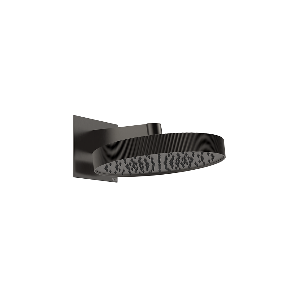 Gessi Inverso Bath & Shower Adjustable Headshower - 63549 Showers GESSI Black Metal Brushed PVD