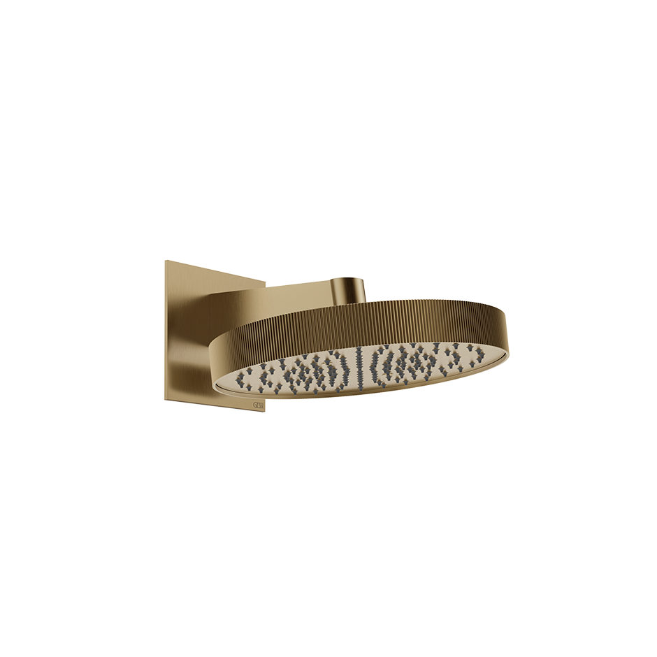 Gessi Inverso Bath & Shower Adjustable Headshower - 63549 Showers GESSI Warm Bronze Brushed PVD