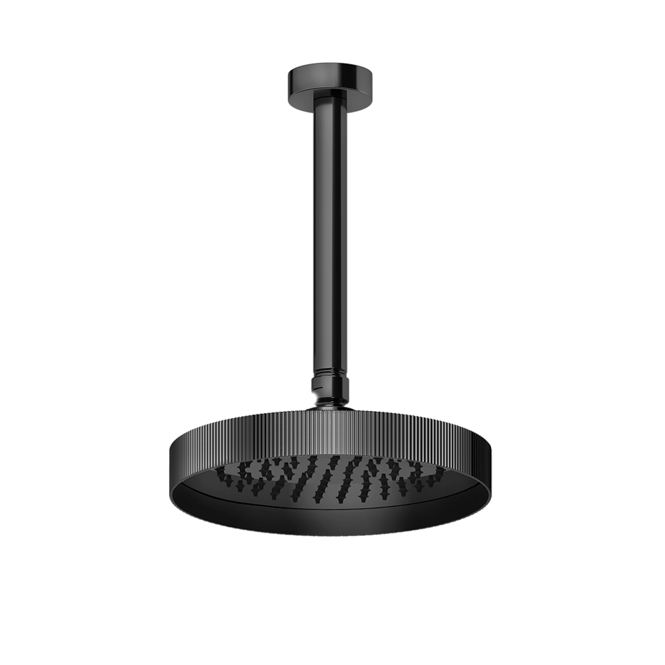 Ingranaggio Shower Head - 63552 Showers GESSI Black Metal PVD